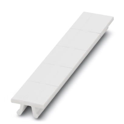 Phoenix Contact Zack Marker Strip; ZB 13:UNBEDRUCKT; for CMS-P1 PLOTTER; PLOTMARK; 5-Section; 13mm Width; White